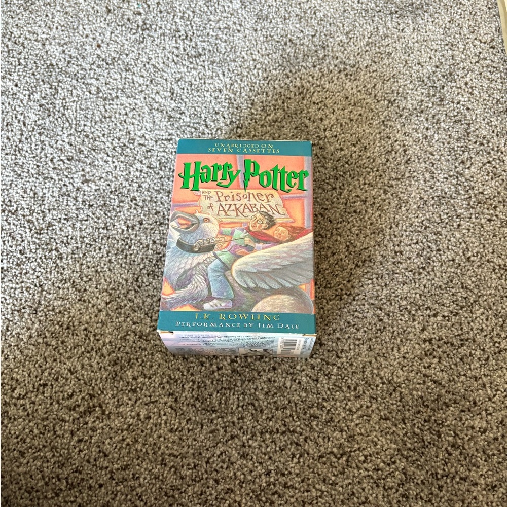 Harry Potter and the Prisoner of Azkaban Audiobook on Cassette